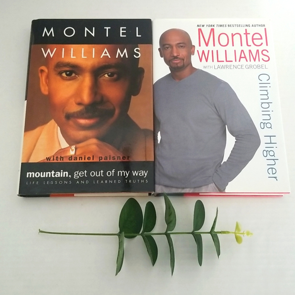📚2/$9 📚 Montel Williams  Hardcover Books Mountain Get Out of My Way